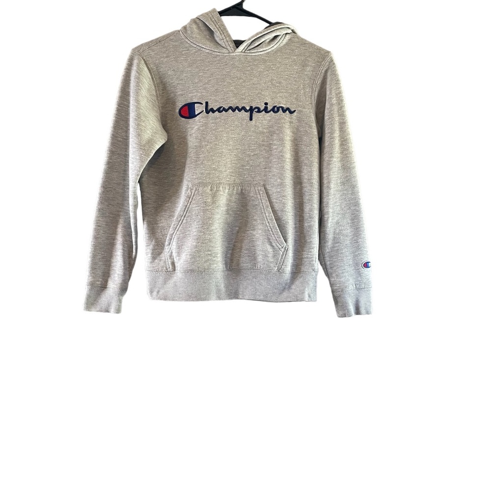 Champion Kids Clothes Sweatshirts Youth Heritage Fleece Pull On Hoody Sweatshirt